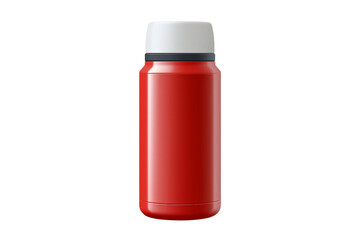 Hot Soup Thermos Container isolated on transparent background, Generative Ai