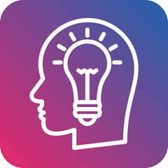 Vector Design Idea Icon Style