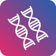Vector Design DNA Icon Style