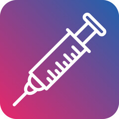 Vector Design Syringe Icon Style