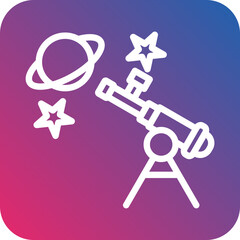 Vector Design Astronomy Icon Style