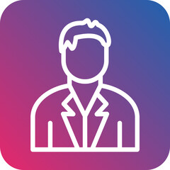 Vector Design Scientist Icon Style