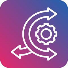 Vector Design Agile Icon Style