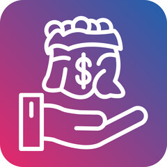 Vector Design Helping Hand Icon Style
