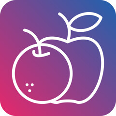 Vector Design Fruits Icon Style