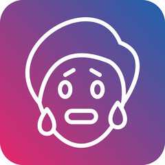 Obraz premium Vector Design Hot Face Icon Style