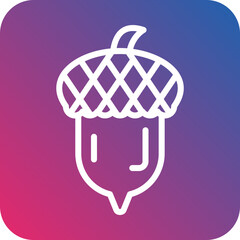 Vector Design Acorn Icon Style
