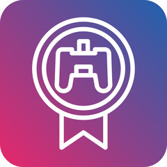 Vector Design Game Reward Icon Style