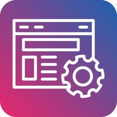 Vector Design Beta Tester Icon Style