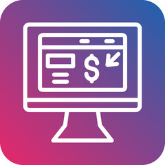 Vector Design Crowdfunding Portal Icon Style