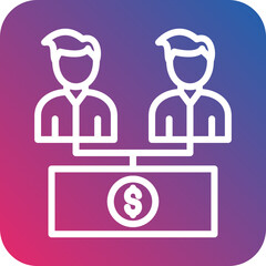 Vector Design Equity Crowdfunding Icon Style