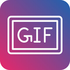 Vector Design GIFs Icon Style