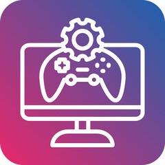 Vector Design Development Environment Icon Style