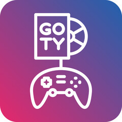Vector Design Gotty Edition Icon Style