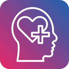 Vector Design Brain Health Icon Style