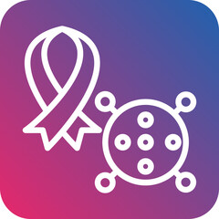 Vector Design Cancer Icon Style