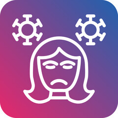 Vector Design Inflammation Icon Style