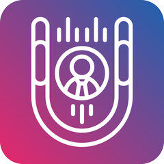 Vector Design Candidate Attraction Icon Style