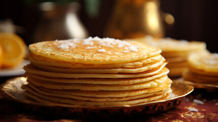 stack of pancakes