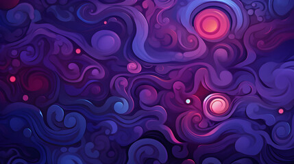 Vibrant and Intriguing: Abstract Colorful Background with Deep Shades of Dark Purple