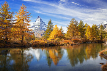 Lake Grindjisee in Autumn