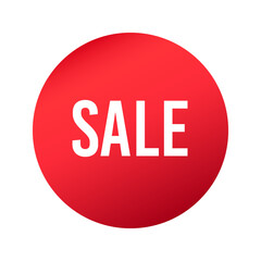 Red price sticker, sale sticker, red label, shopping label, discount, special offer, 50% off