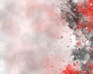 Abstract splashed watercolor background. Design for your cover, date, postcard, banner, logo.