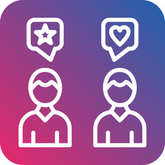 Audience Feedback Icon Style