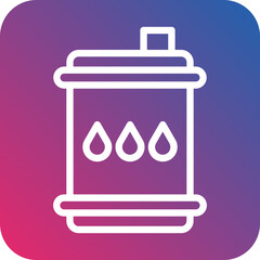 Oil Barrell Icon Style