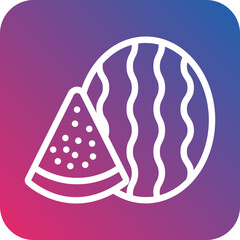 Watermelon Icon Style