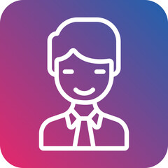 Hotel Administration Icon Style