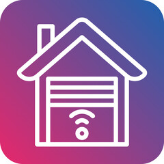 Smart Garage Icon Style