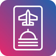 Digital Inflight Menu Icon Style
