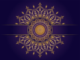 Luxury Mandala Template Design