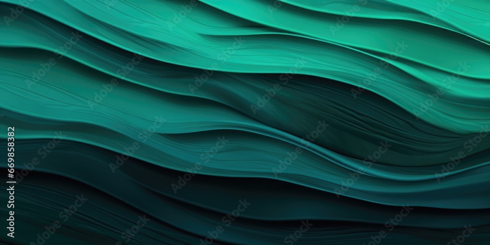 Aufkleber a detailed close-up of a green wavy background. perfect for adding a vibrant touch to any project or