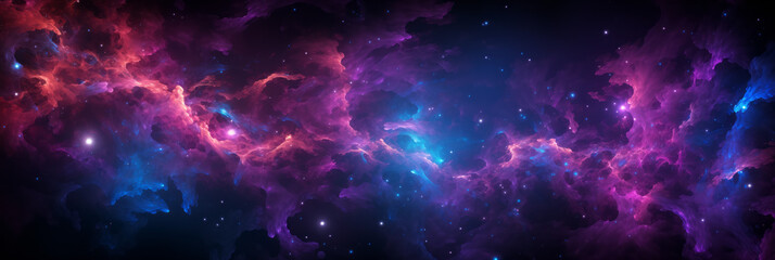 An abstract nebular and deep space concept, suitable for use as a background, wallpaper, or wall art.