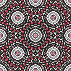 Abstract Ethnic traditional ajrak pattern - 669861153