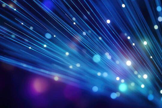 fiber optics background