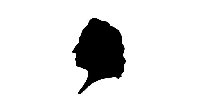 Ludvig Holberg silhouette