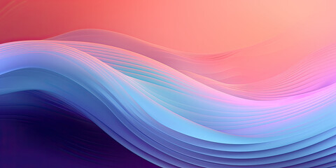 Fototapeta premium Graphic design multi coloured background backdrop illustration wide vibrant colors, generated ai