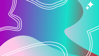 abstract background with waves