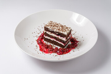 cake on plate