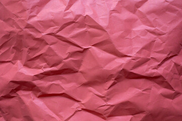 Crumpled red paper as background
- 669884795