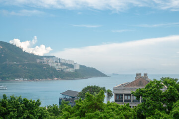 View of Stanley bay in Hong Kong