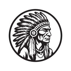 Apache Vector Image, Logo, Art And Design
