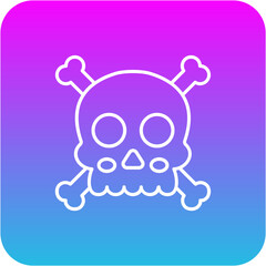 Cute Skull Icon