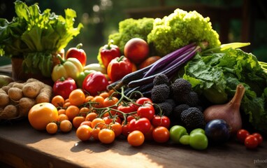 Farm-Fresh Fruits and Vegetables