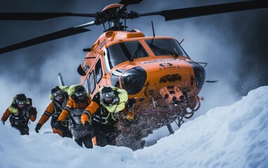 Climber's Lifesaving Team Daring Mountain Recovery