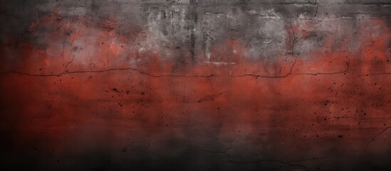 Abstract dark color design with white gradient background on old wall texture