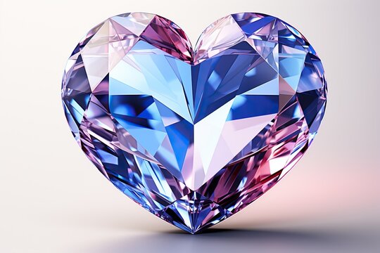 Heart gems stock image. Image of symbol, reflection, romance - 3987351